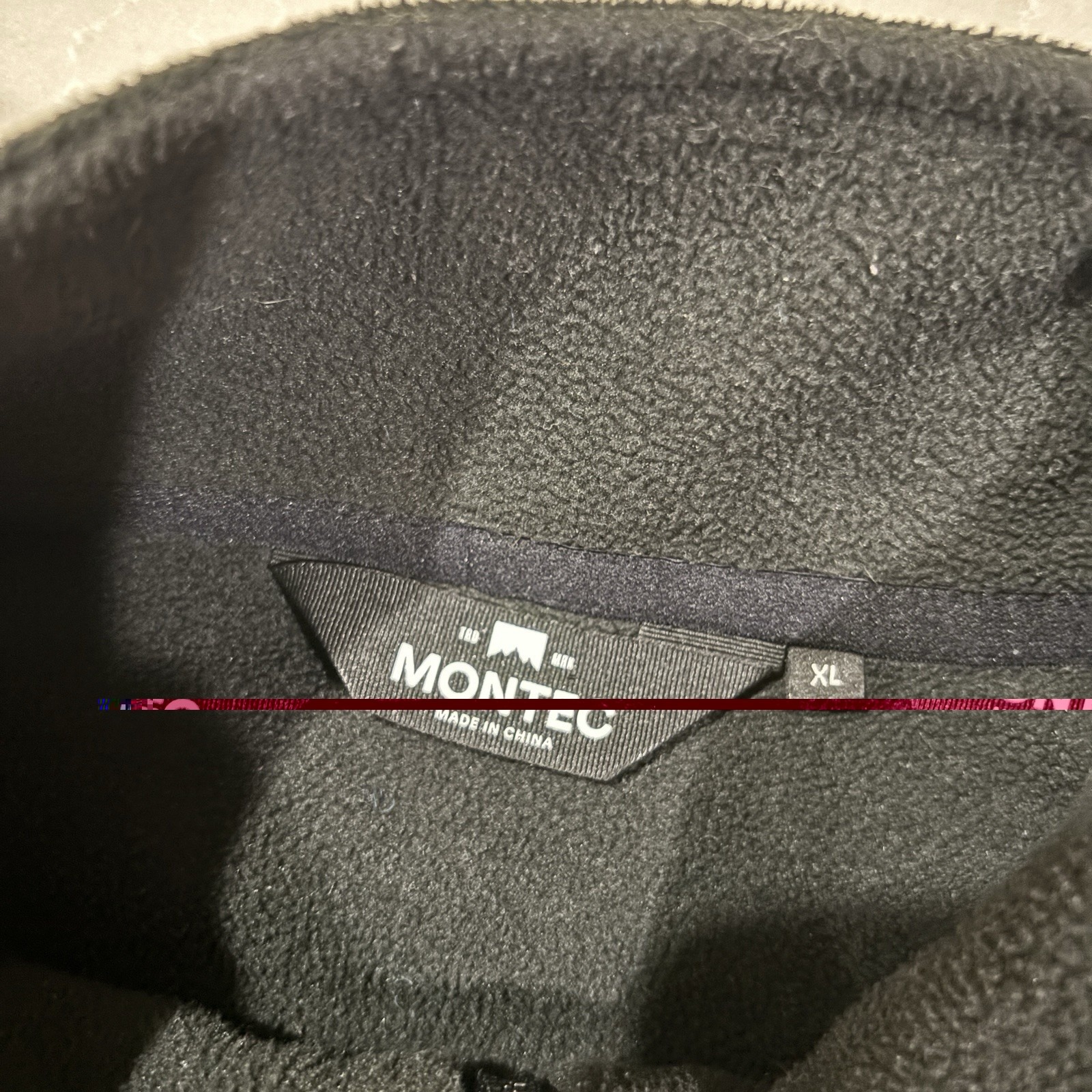 Montec 1/4 Zip Fleece Sweatshirt Ski Snowboard Base Layer Pullover Adult Xl Blac — image 4 of 8